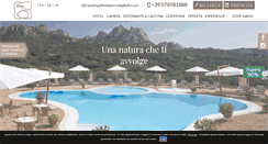 Desktop Screenshot of hotelparcodegliulivi.it